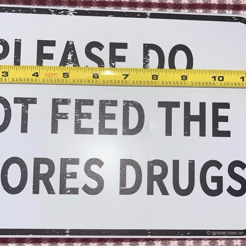 Humorous Metal Sign Set (3) - Picture 8 of 8